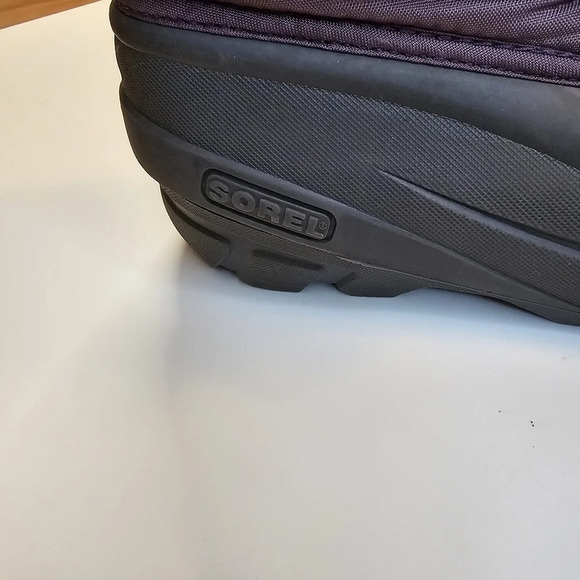 Sorel Winter Snow Boots Insulated Drawstring Purple Pink Size 5 - Picture 7 of 13
